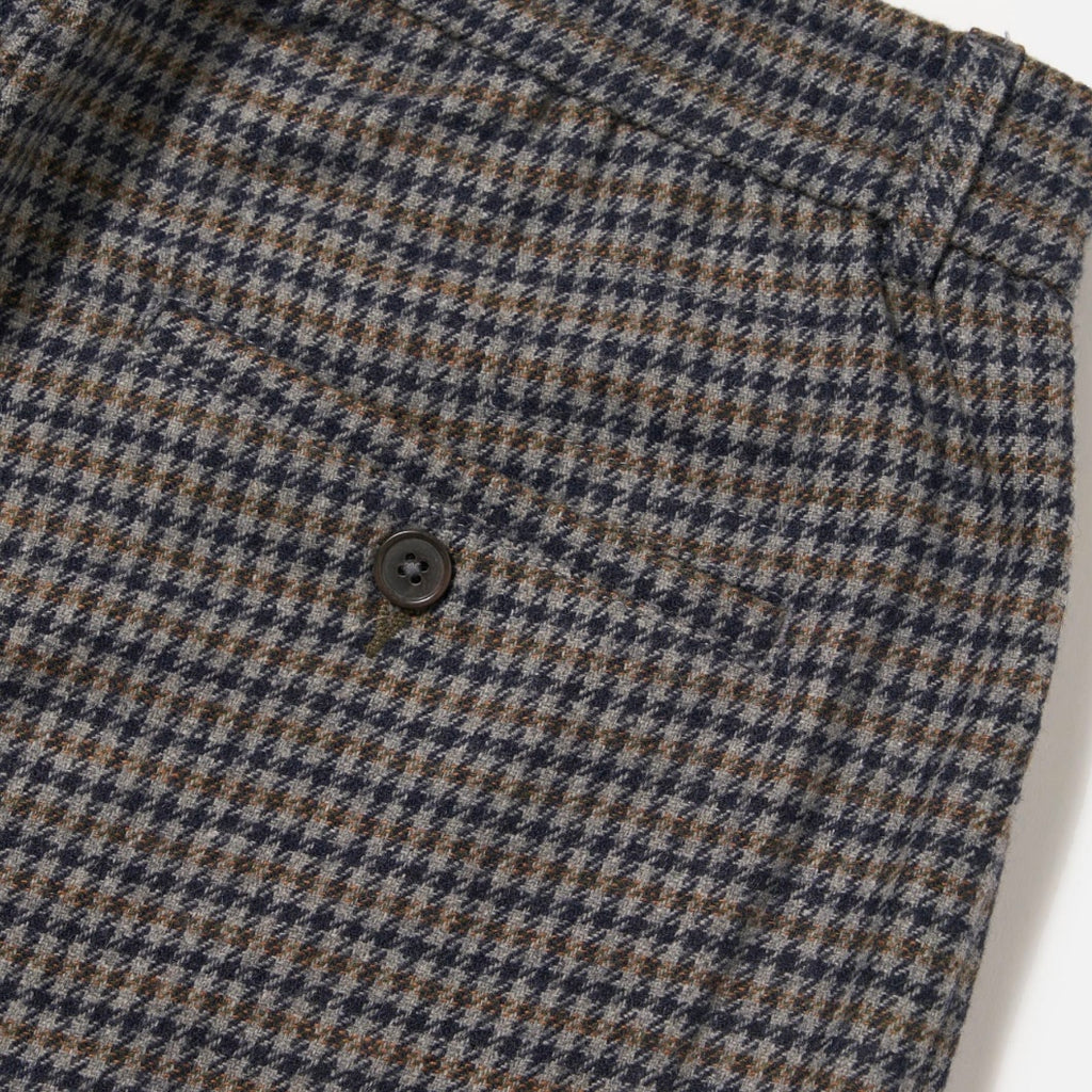Universal Works Houndstooth Oxford Pant