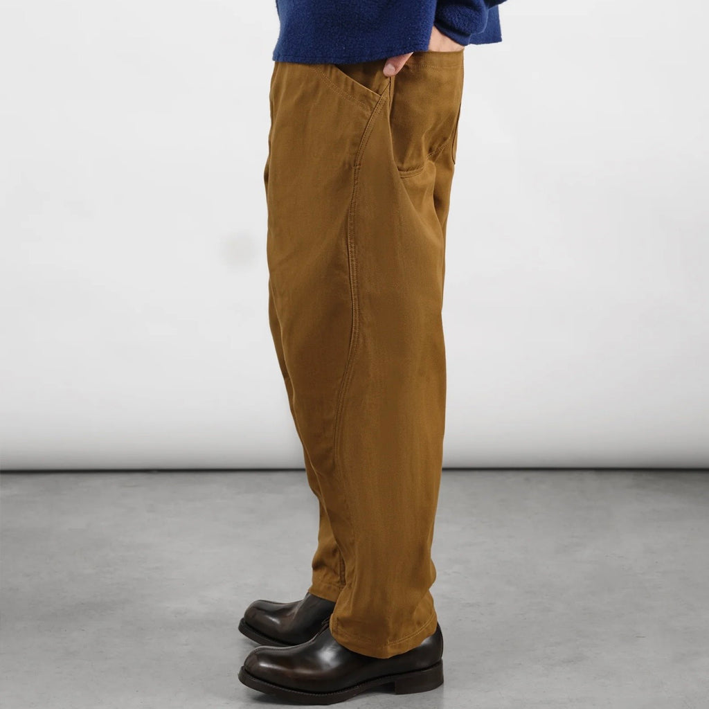 You Must Create Twisted Seam Trousers Tan