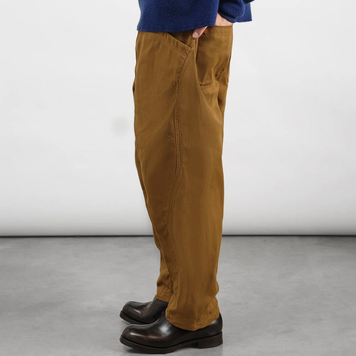 You Must Create Twisted Seam Trousers Tan