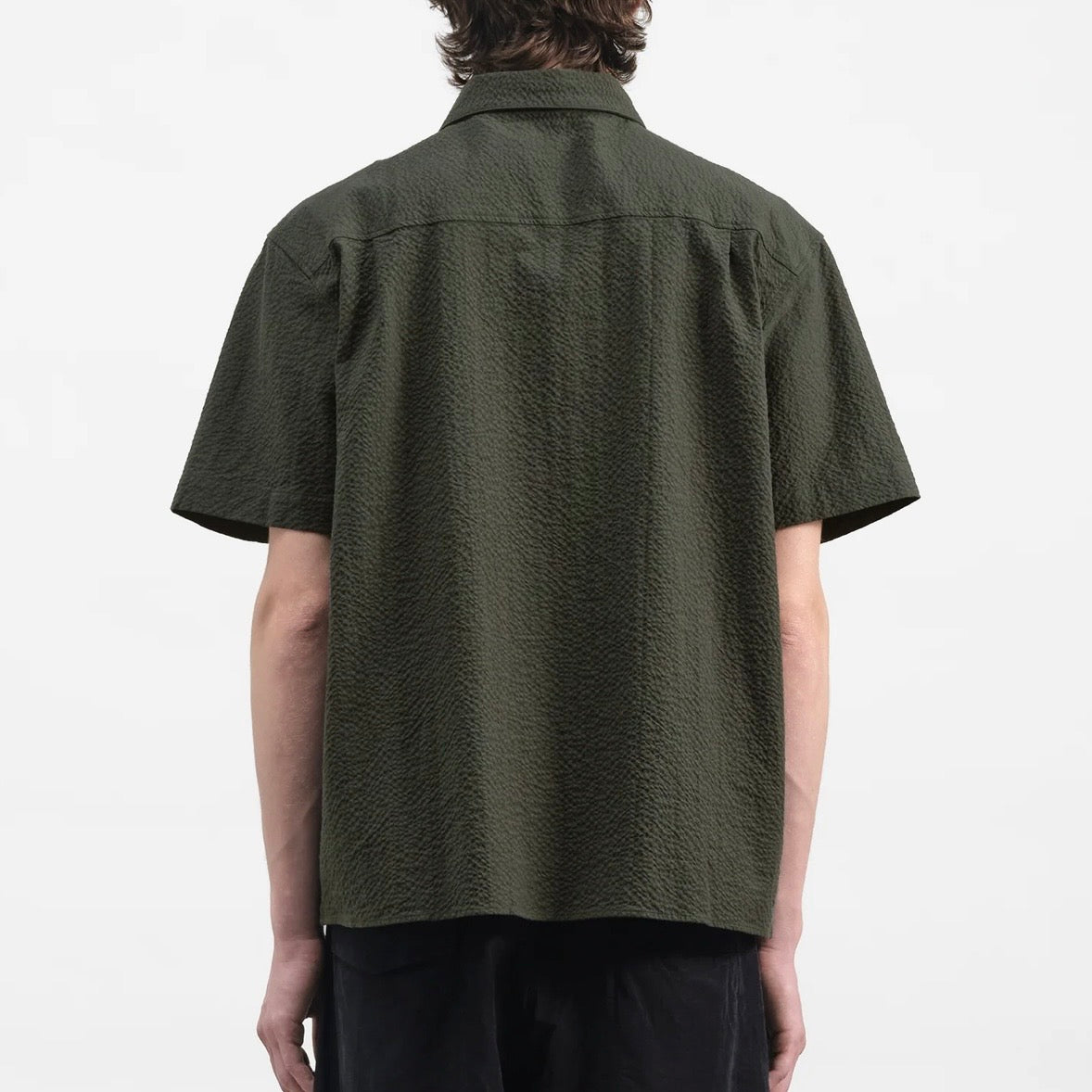 YMC Malick Shirt Dark Green