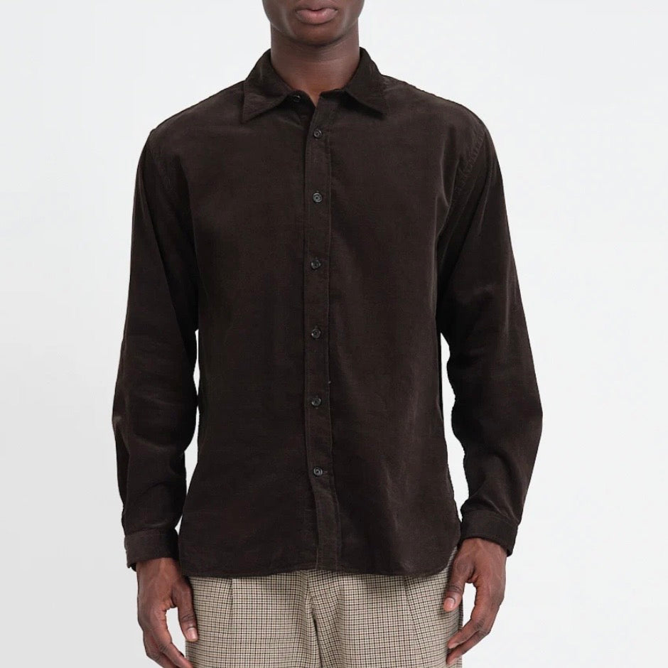 Oliver Spencer Atlanta Shirt Brown