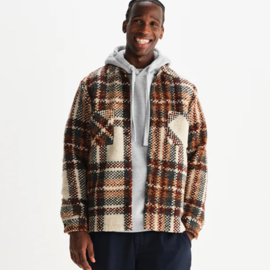 Wax London Whiting Overshirt Check