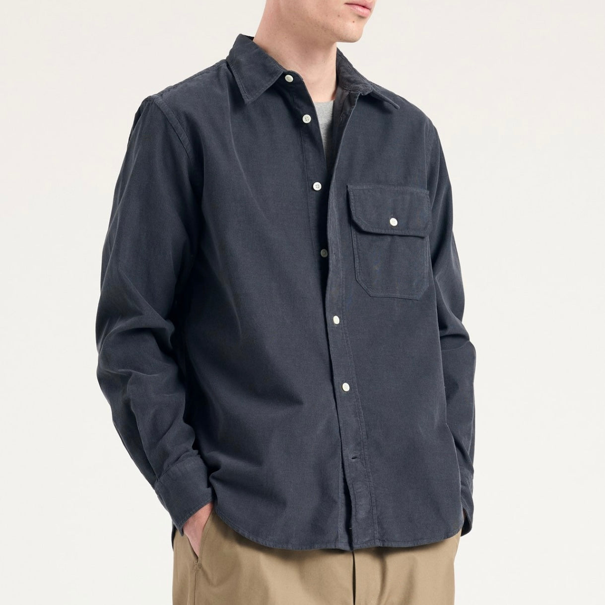 Norse Projects Algot Micro Cord Shirt