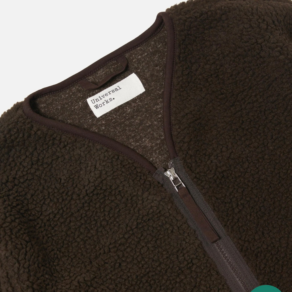 Universal Works Zip Liner Jacket Brown