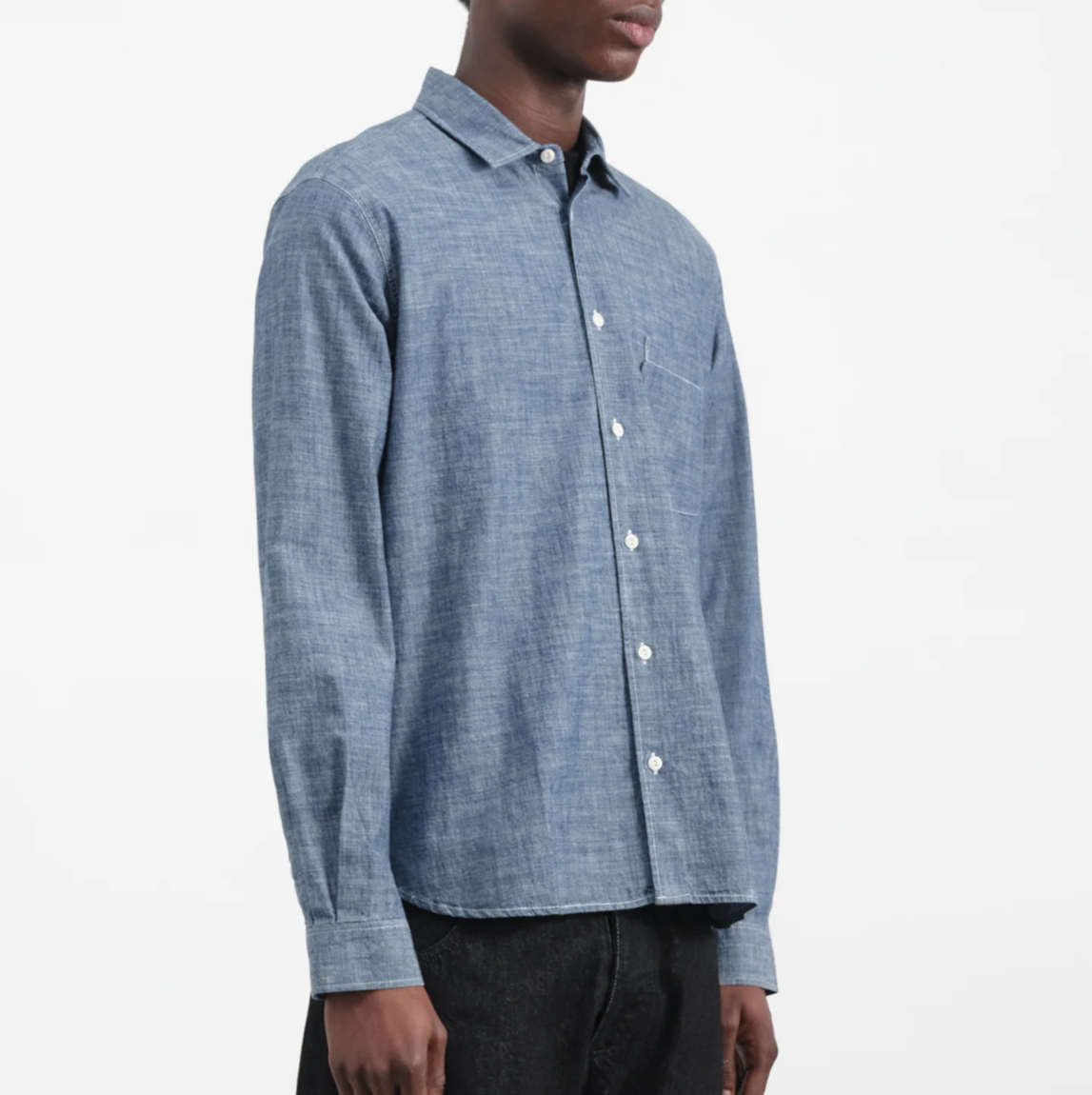 YMC Curtis Shirt Light Indigo