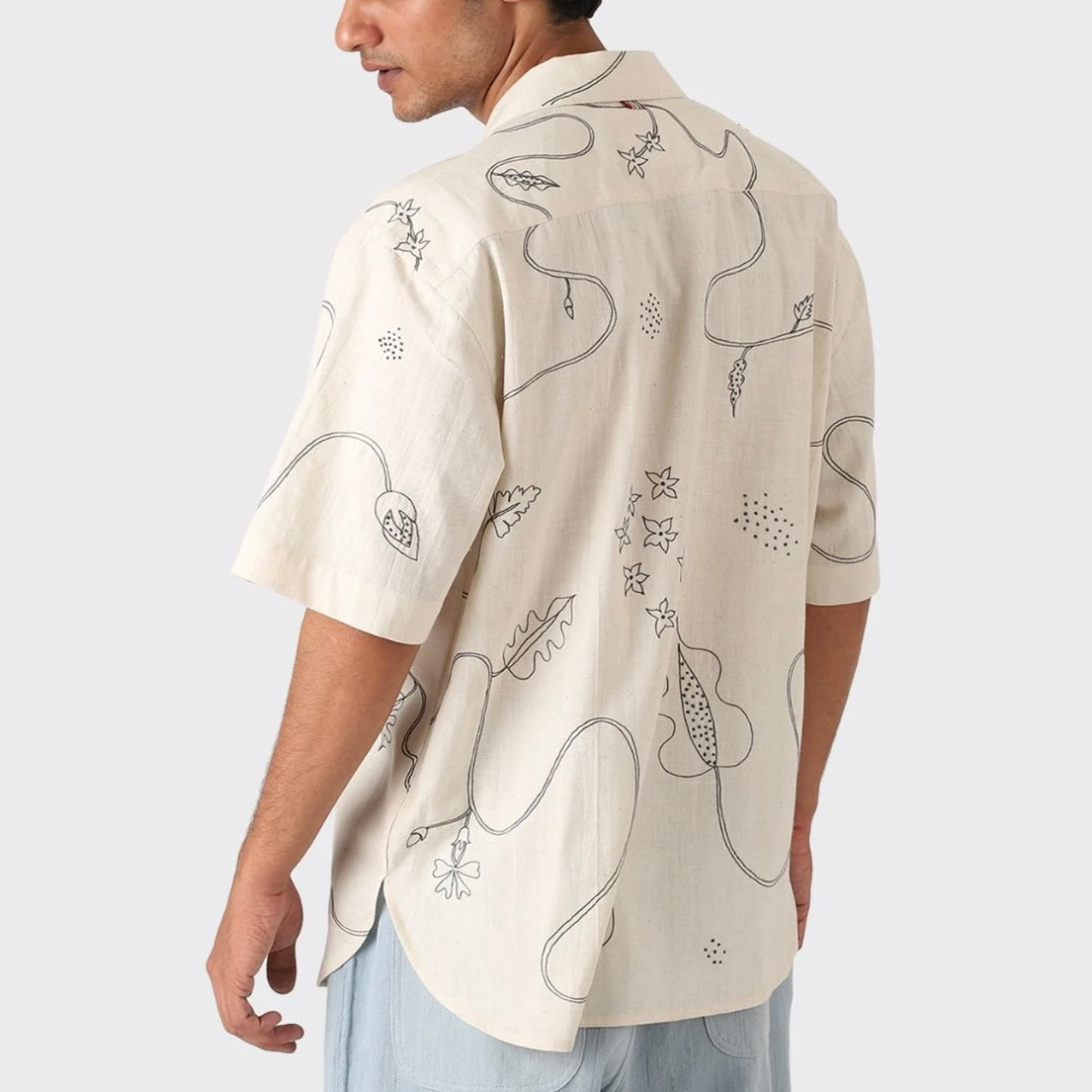 Kardo Ronen Embroidery Flower Shirt SS24