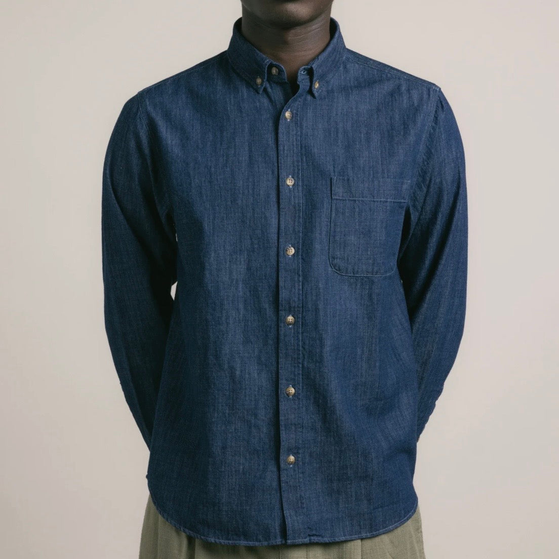 Kestin Raeburn Shirt Denim