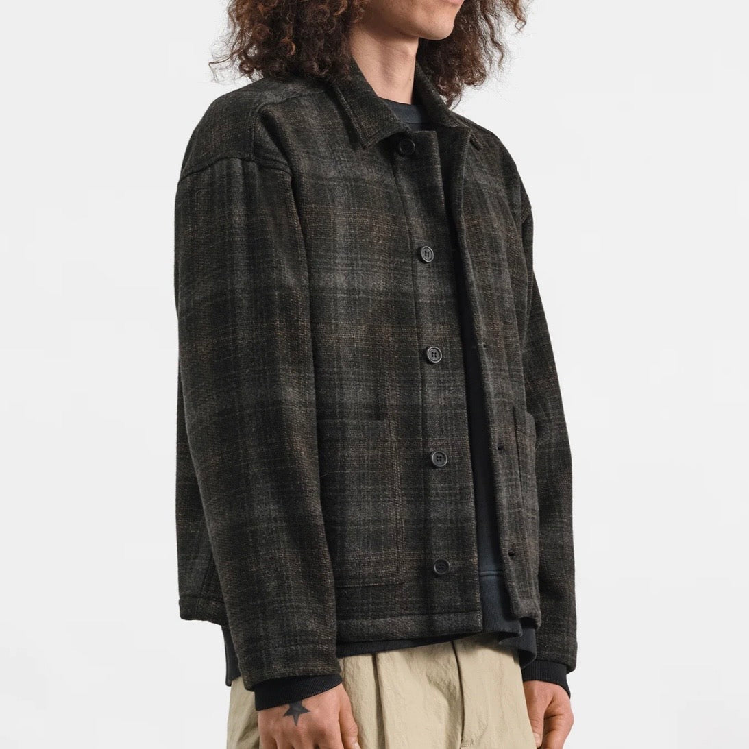 You Must Create PJ Overshirt Brown Multi