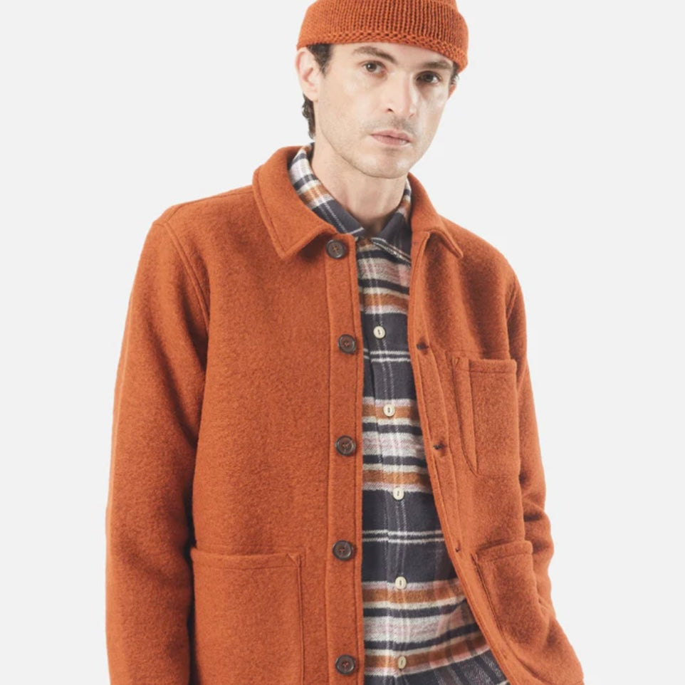 Universal Works Field Jacket Plain Fleece