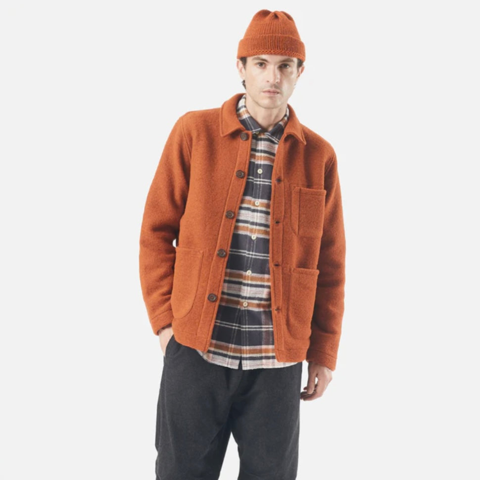 Universal Works Field Jacket Plain Fleece
