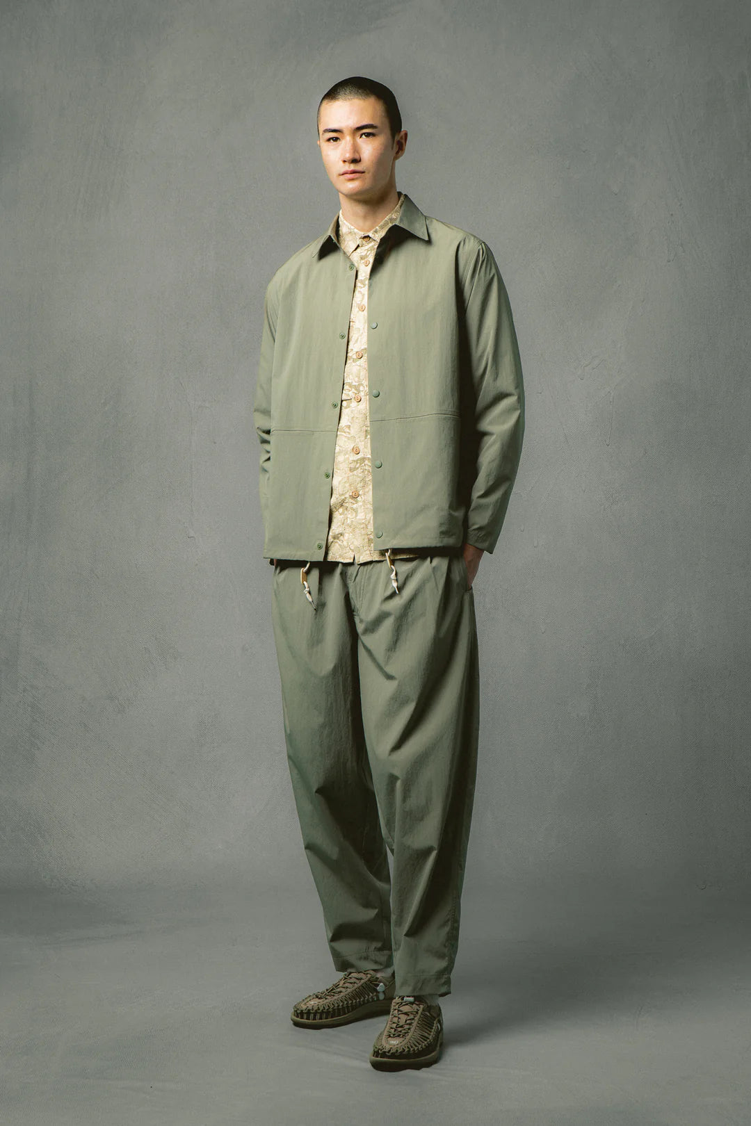 Kestin Armadale Coach Jacket Light Olive