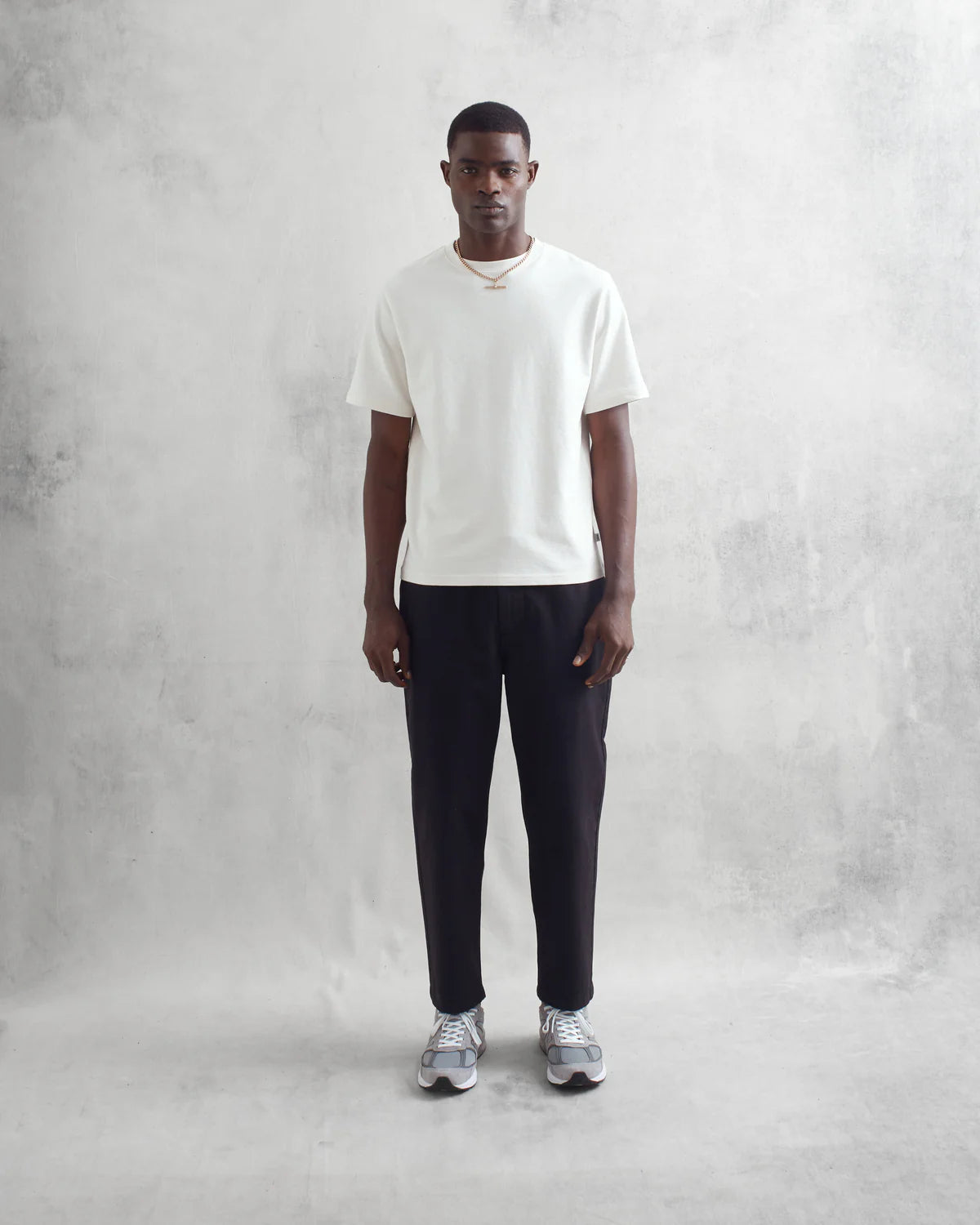 Wax London Dean T Shirt Ecru