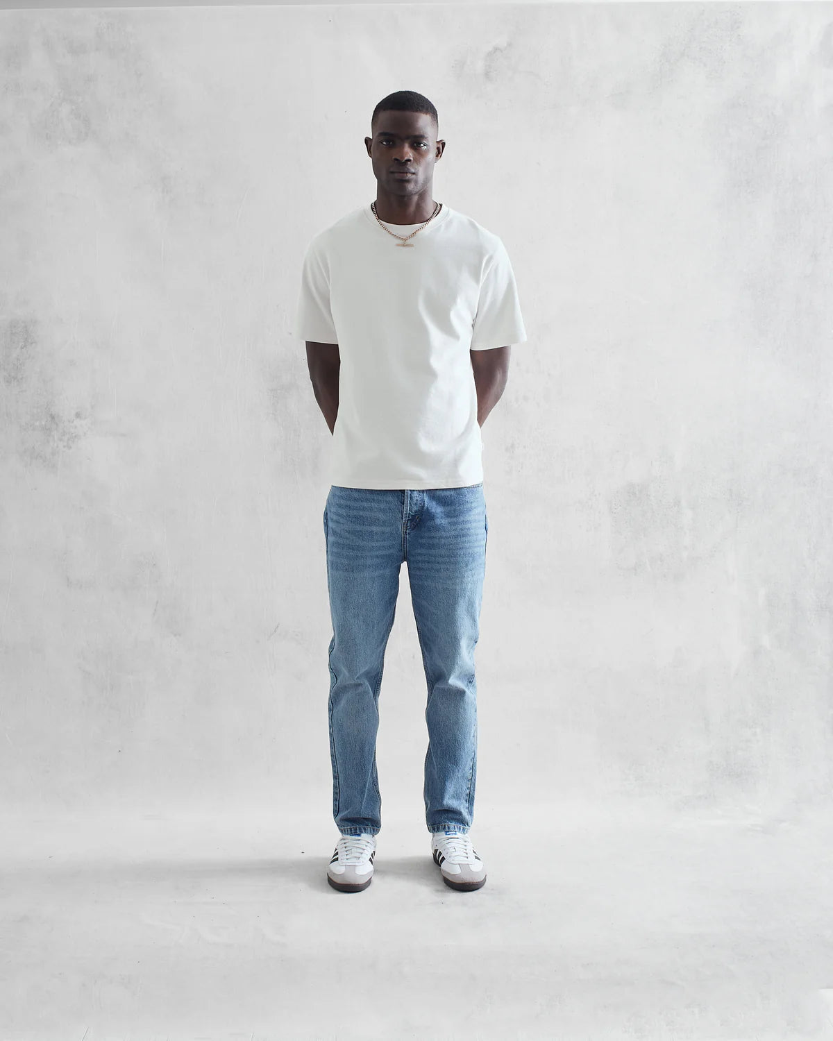 Wax London Dean Core T Shirt White