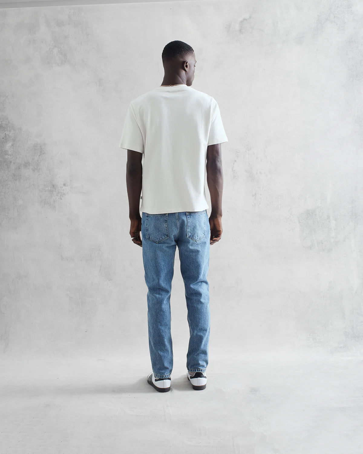 Wax London Dean Core T Shirt White