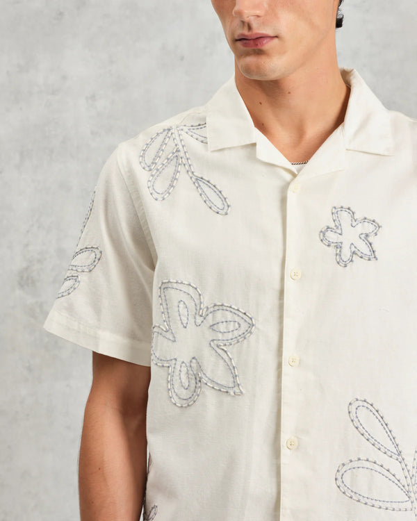 Wax London Didcot SS Shirt Floral