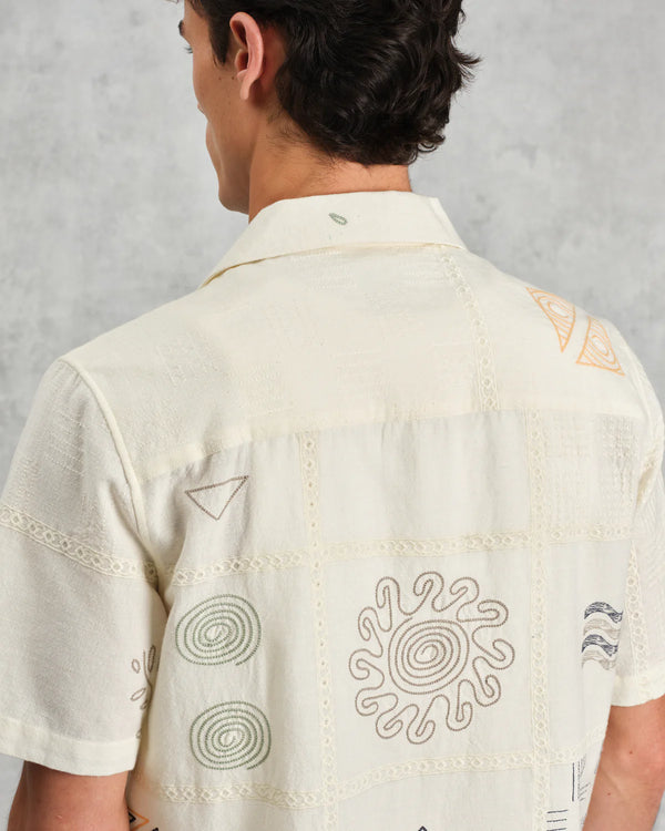 Wax London Didcot SS Shirt Doodle