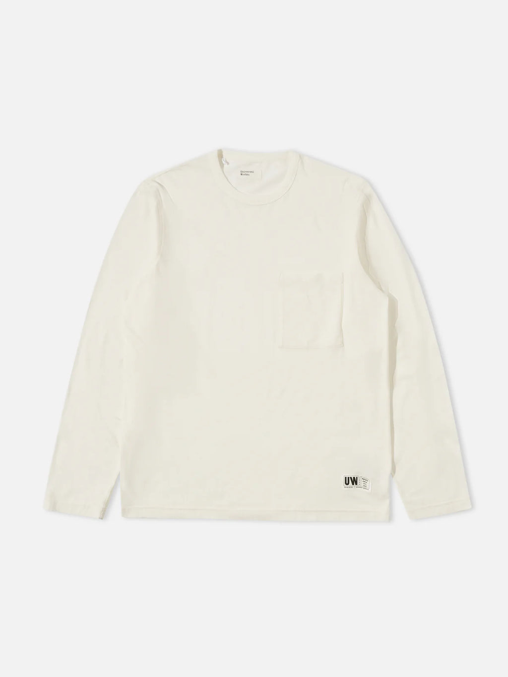 Universal Works LS Single Jersey Ecru