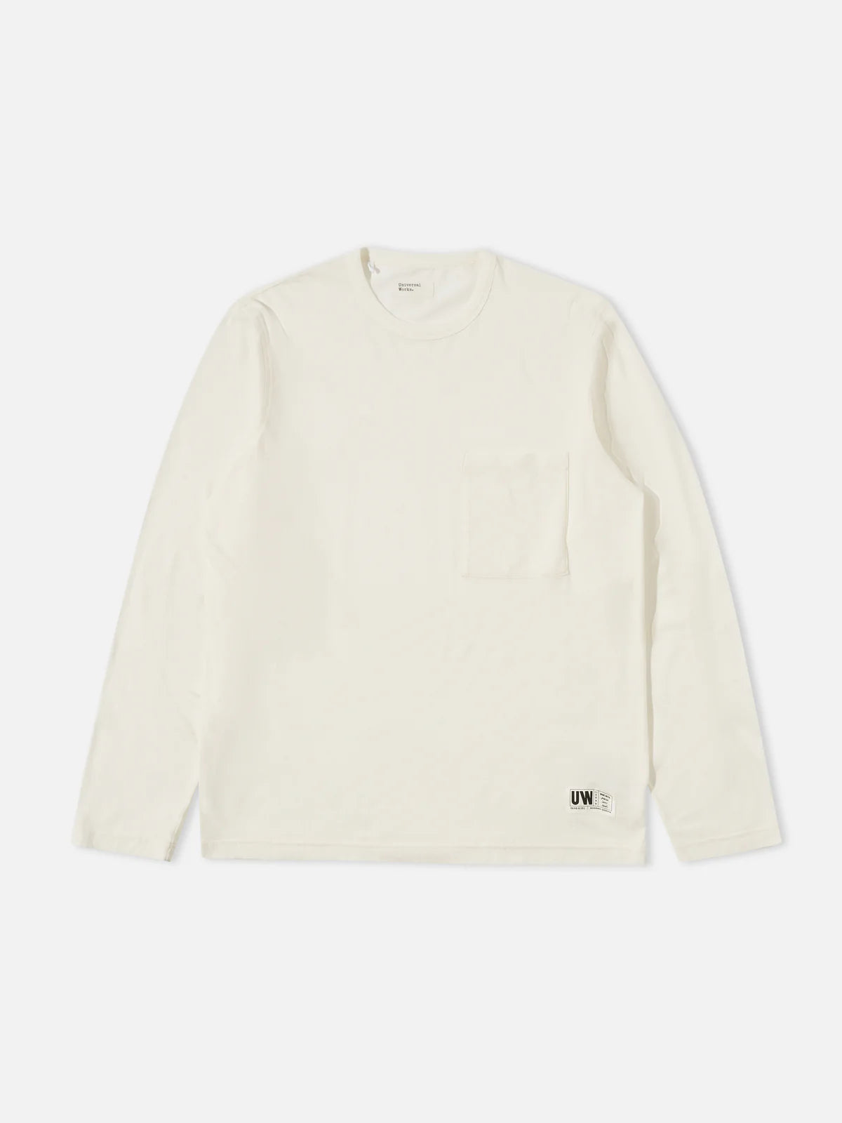 Universal Works LS Single Jersey Ecru
