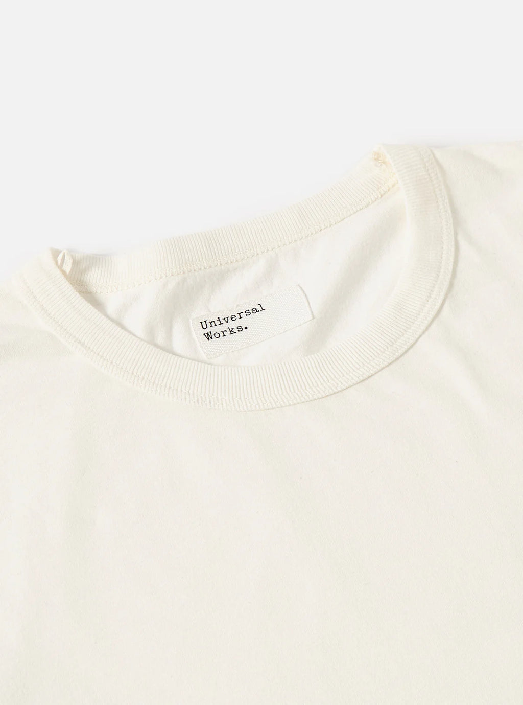 Universal Works LS Single Jersey Ecru