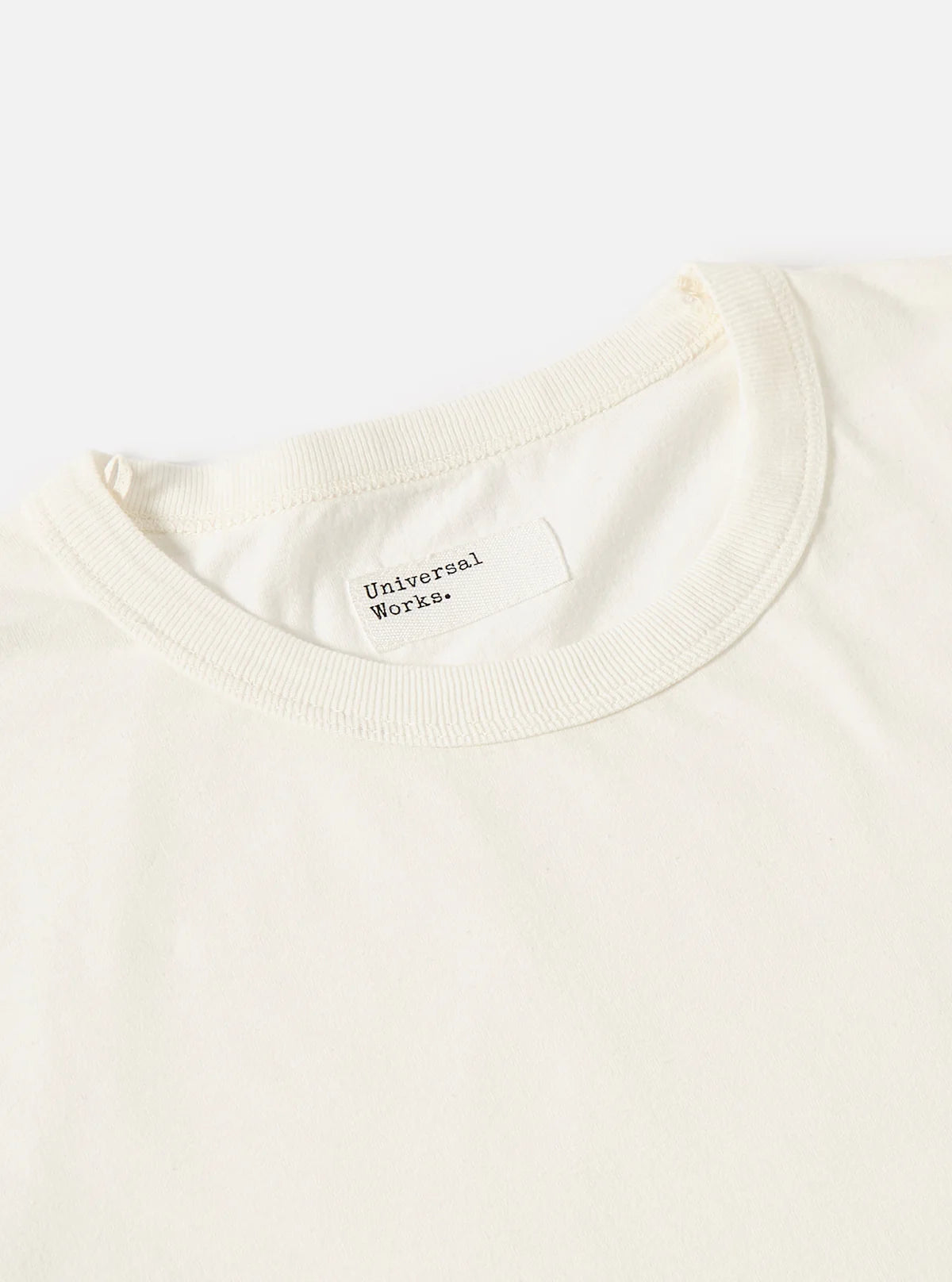Universal Works LS Single Jersey Ecru
