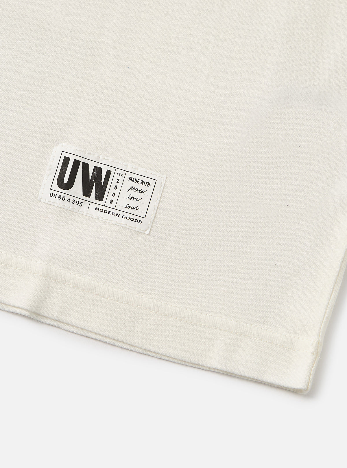 Universal Works LS Single Jersey Ecru