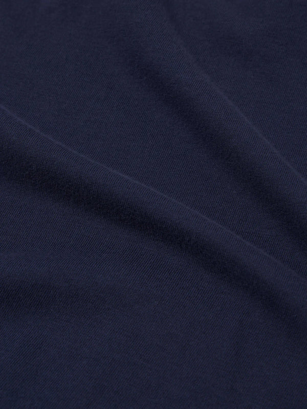 Universal Works LS Single Jersey Navy