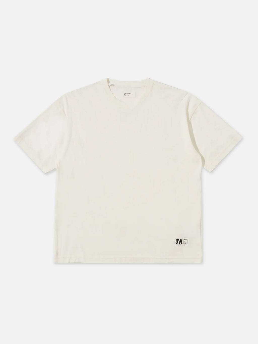 Universal Works SS Loose Tee White