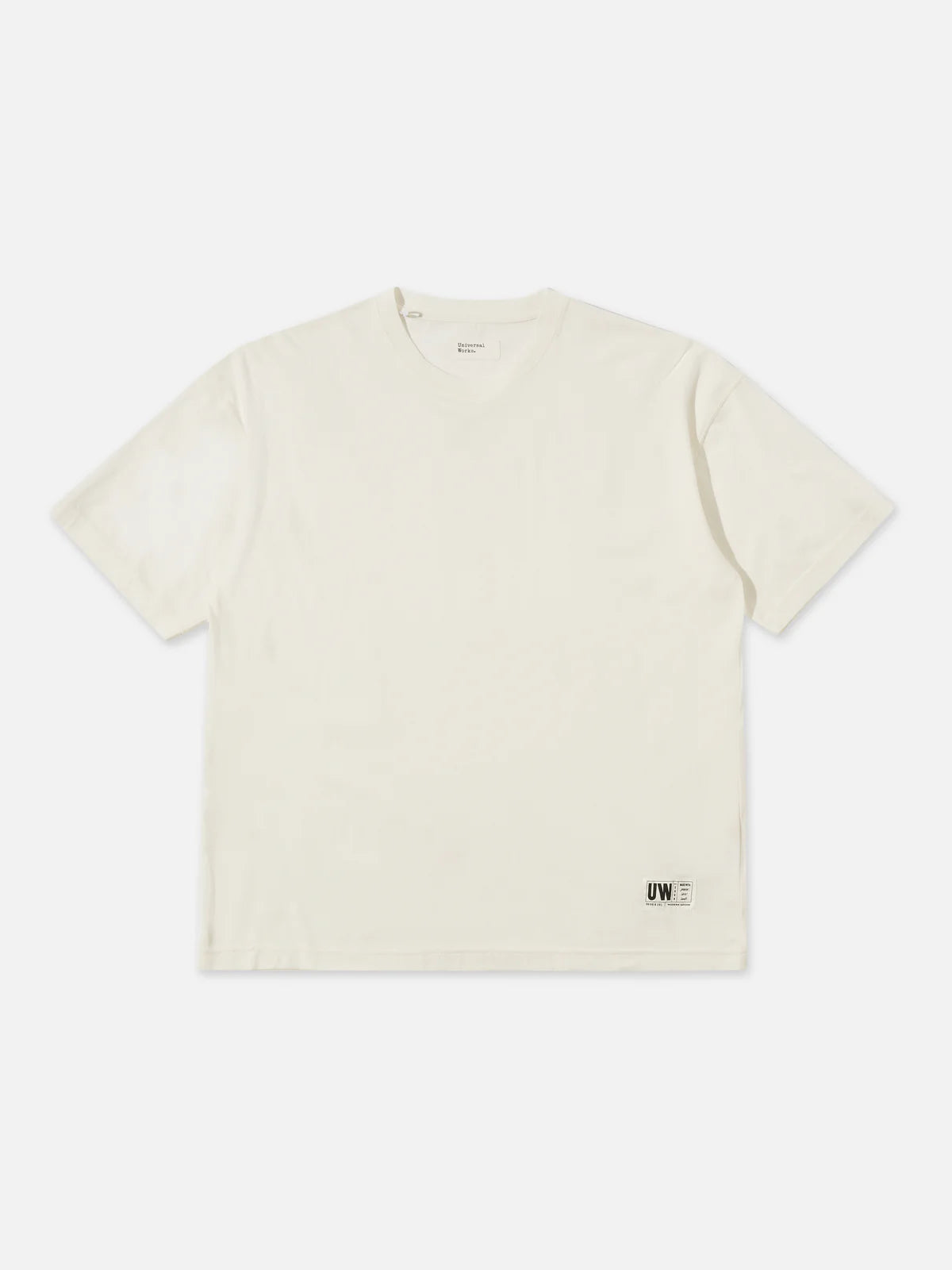 Universal Works SS Loose Tee White