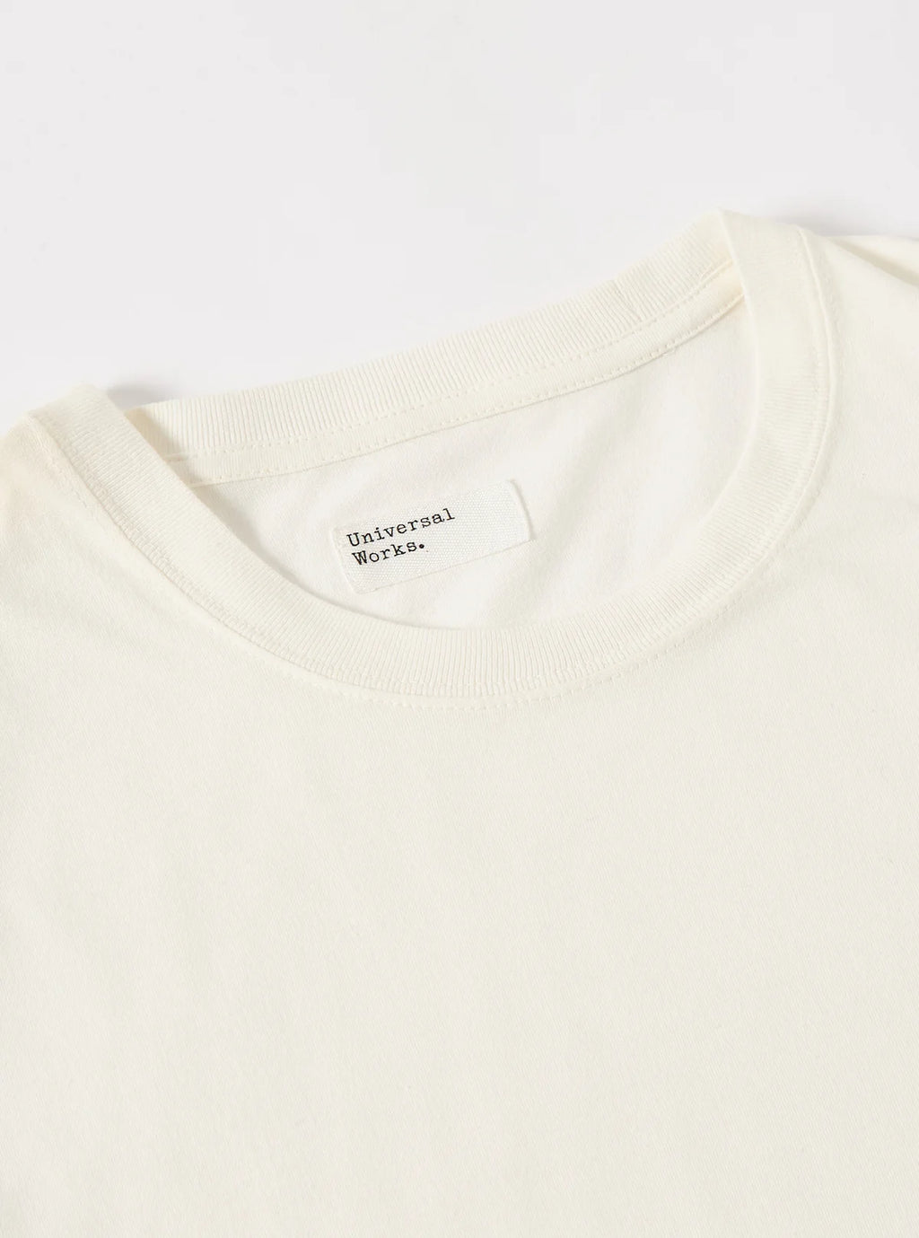 Universal Works SS Loose Tee White