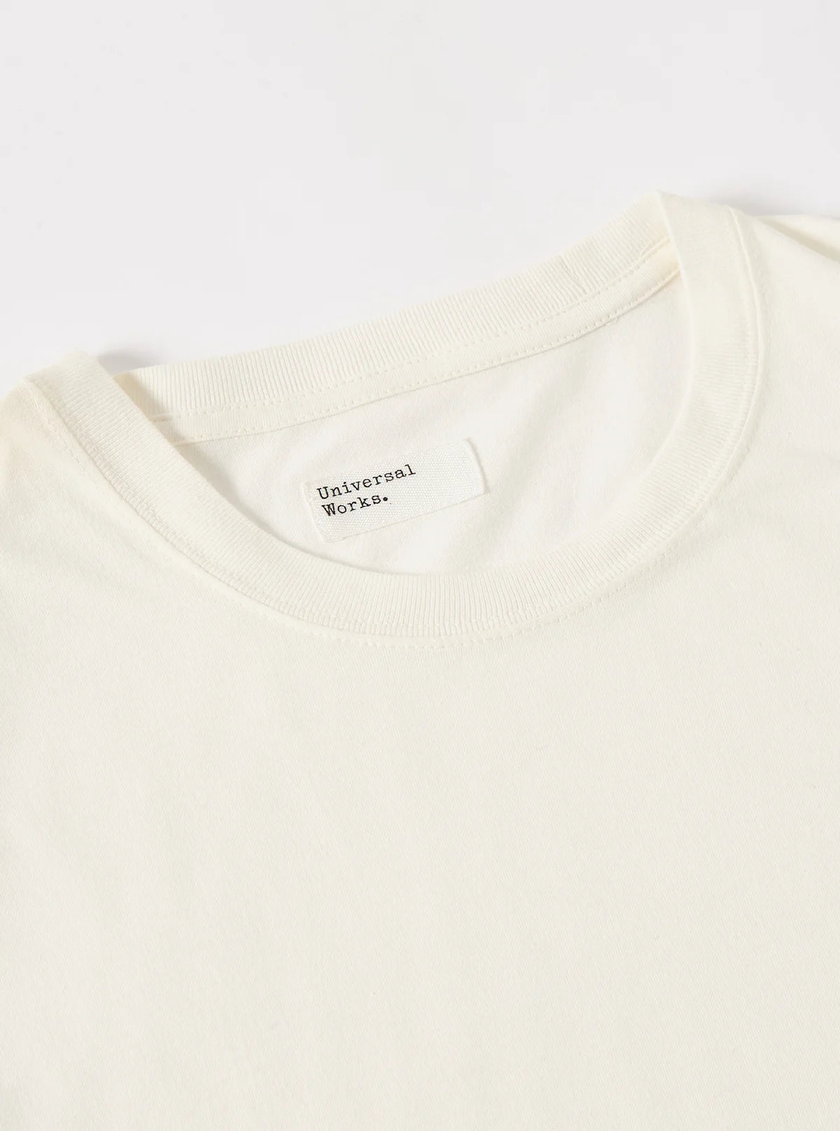 Universal Works SS Loose Tee White