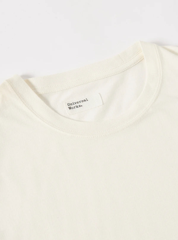 Universal Works SS Loose Tee White