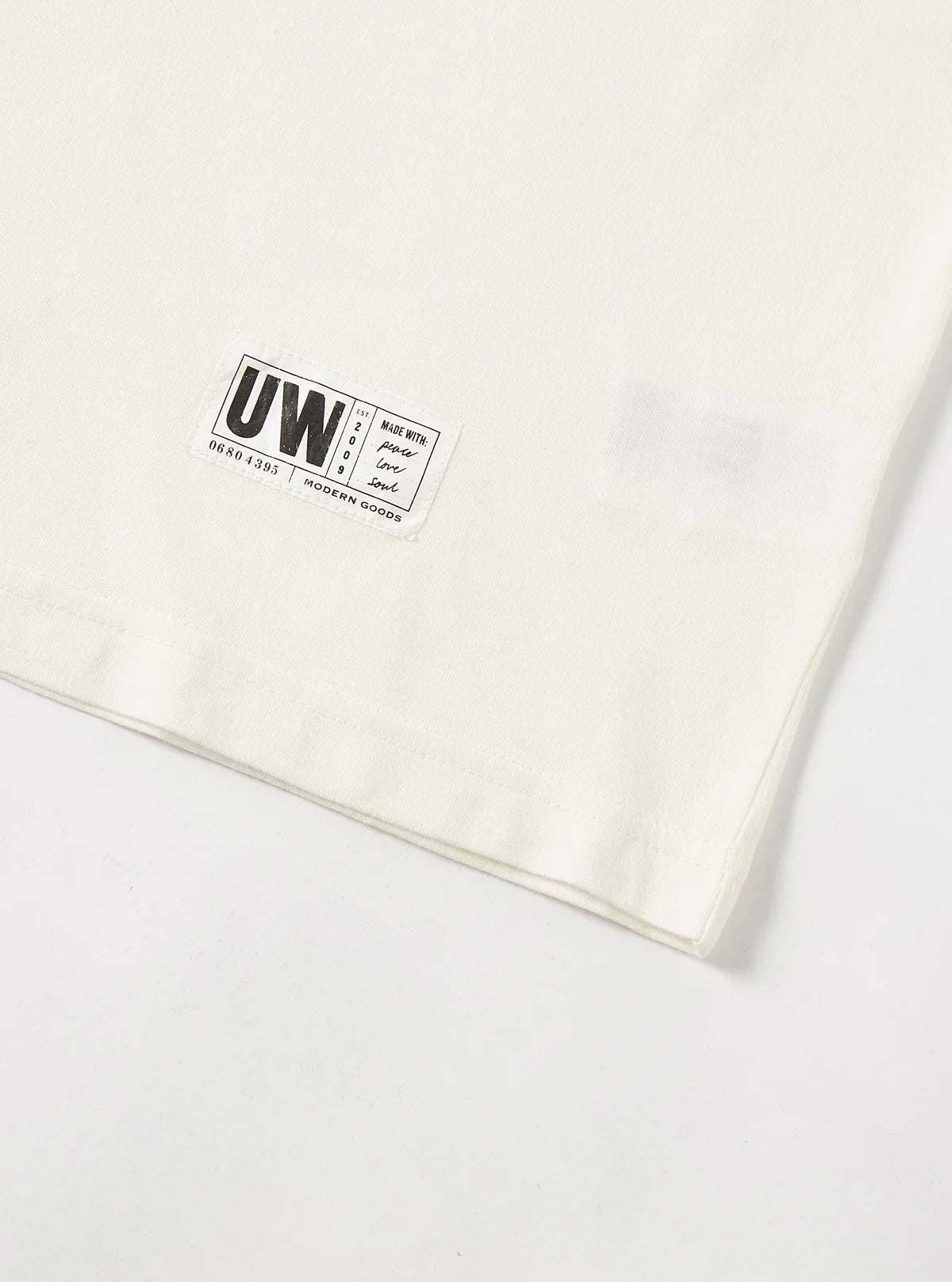 Universal Works SS Loose Tee White