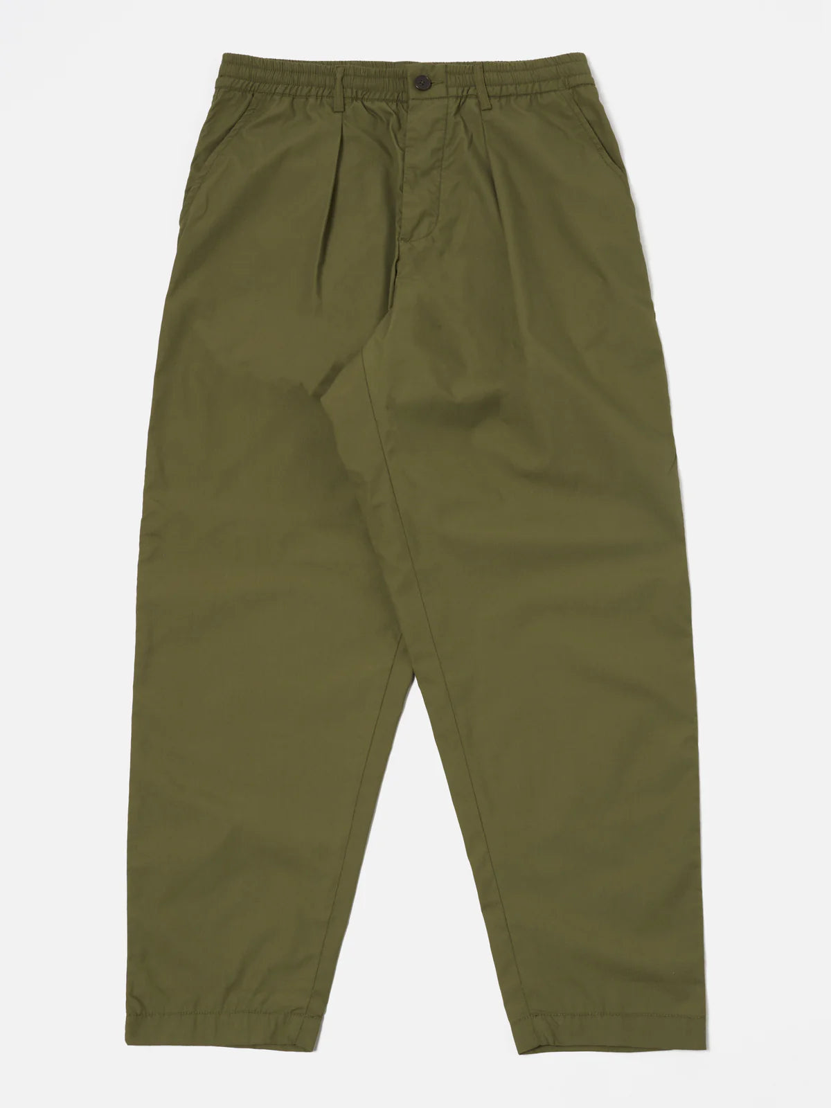 Universal Works Pleated Track Pant Olive
