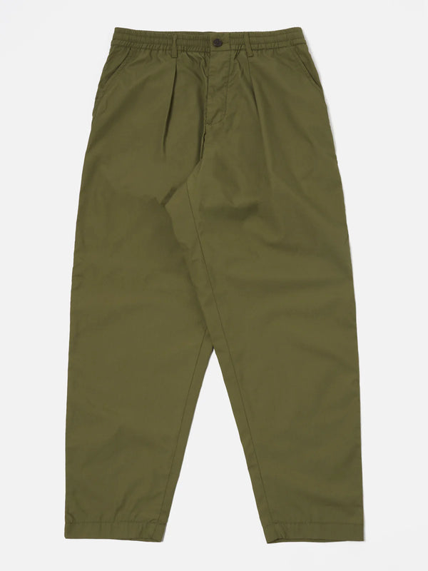 Universal Works Pleated Track Pant Olive