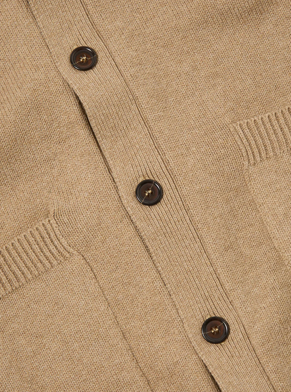 Universal Works David Cardigan Sand