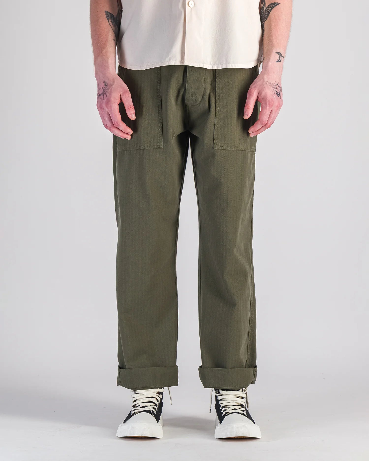 Parages Fatigue pant Olive