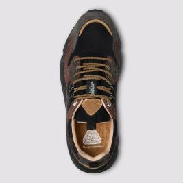 Flower Mountain Yamano 3 Man Dark Grey - Black - Dark Brown