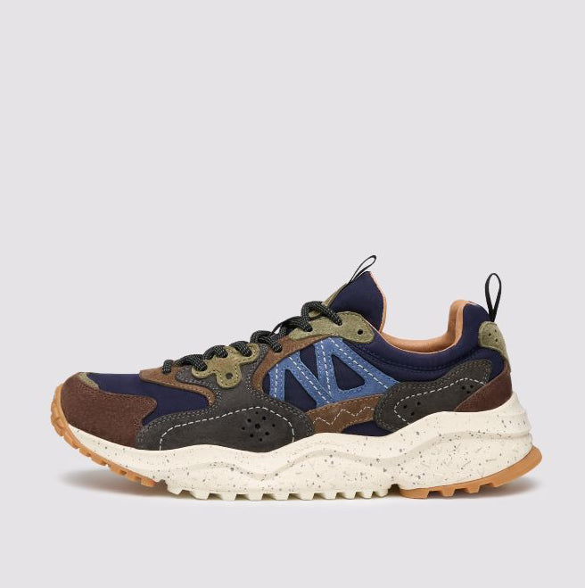 Flower Mountain Solin Man Blue-Brown-Grey