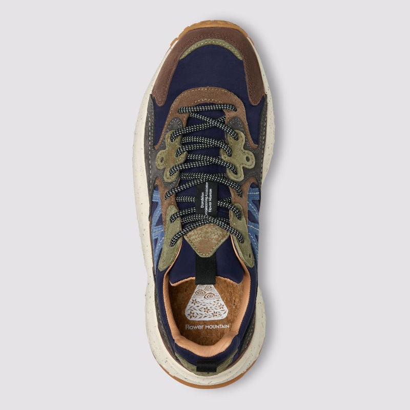 Flower Mountain Solin Man Blue-Brown-Grey