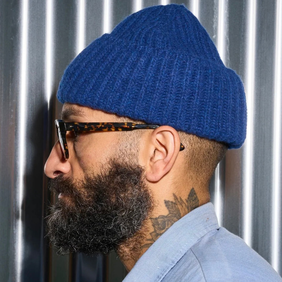 Ivy Ellis Cousteau Beanie Blue