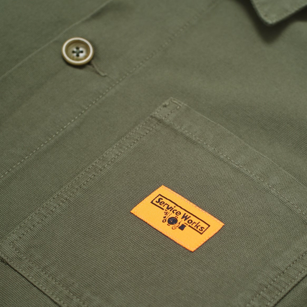 Service Works Coverall Olive SS24